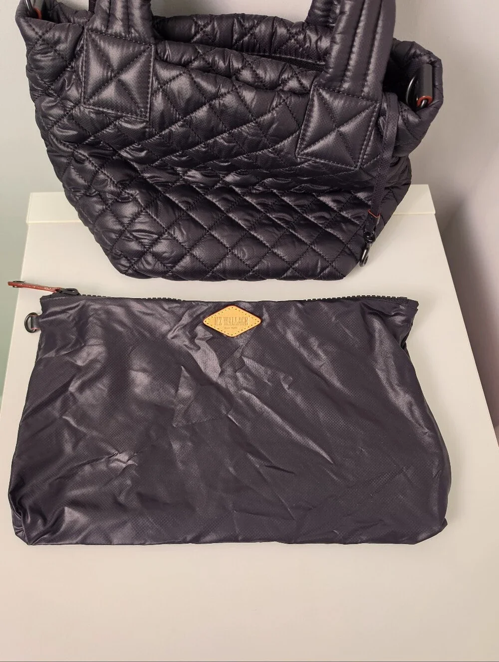 MZ Wallace Small Sutton Deluxe Tote Black